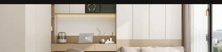 Custom aluminium furniture in a modern interior